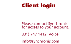 Client login